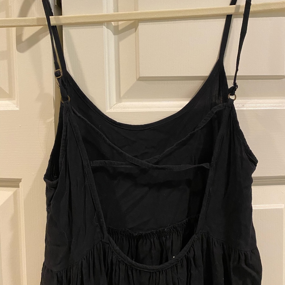 Black flowy dress